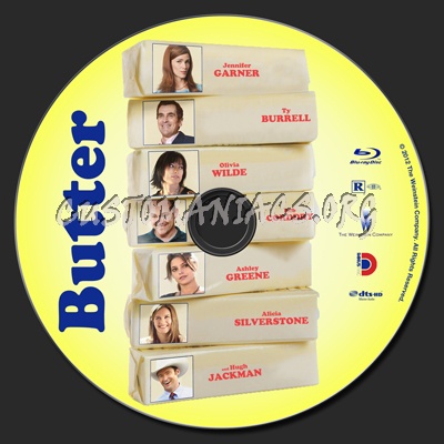 Butter blu-ray label