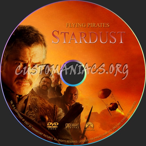 Stardust dvd label