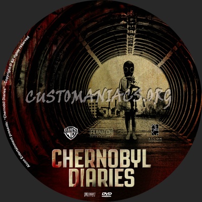 Chernobyl Diaries dvd label