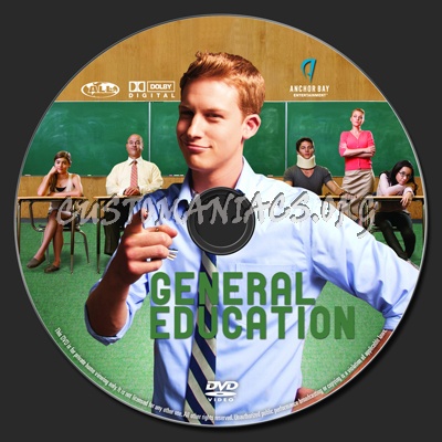 General Education dvd label