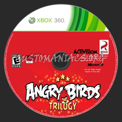 Angry Birds Trilogy dvd label