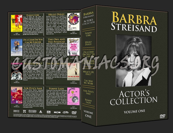 Barbra Streisand Collection - Volume 1 dvd cover
