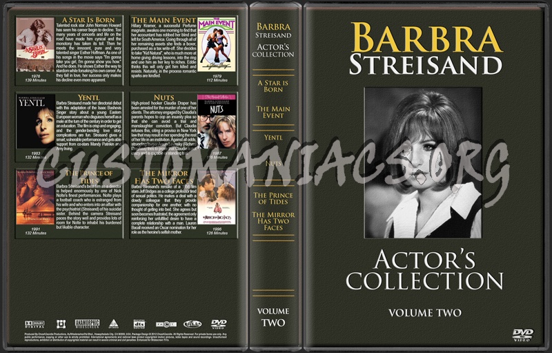 Barbra Streisand Collection - Volume 2 dvd cover
