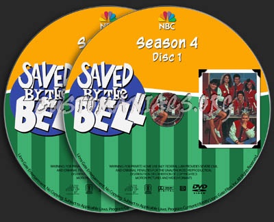 Saved by the Bell - Season 4 dvd label