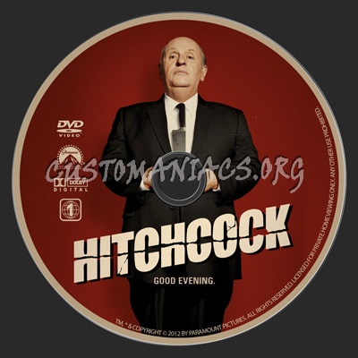 Hitchcock dvd label