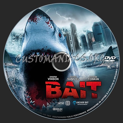 Bait dvd label