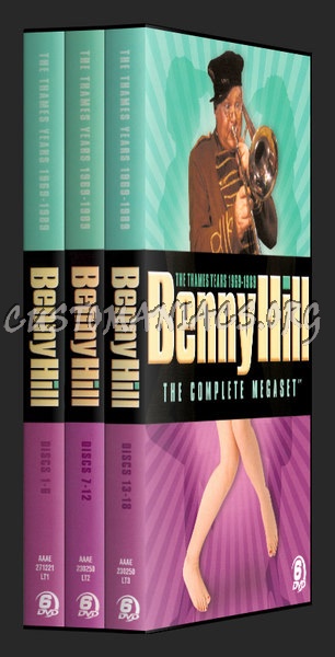 Benny Hill The Complete Megaset dvd cover