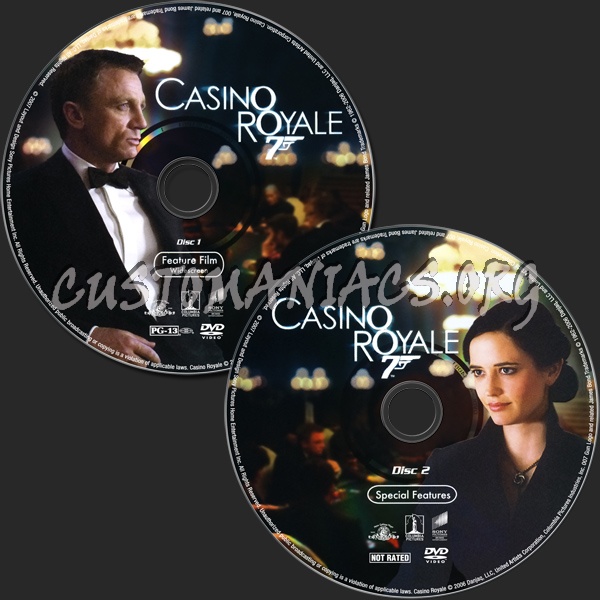 Casino Royale dvd label