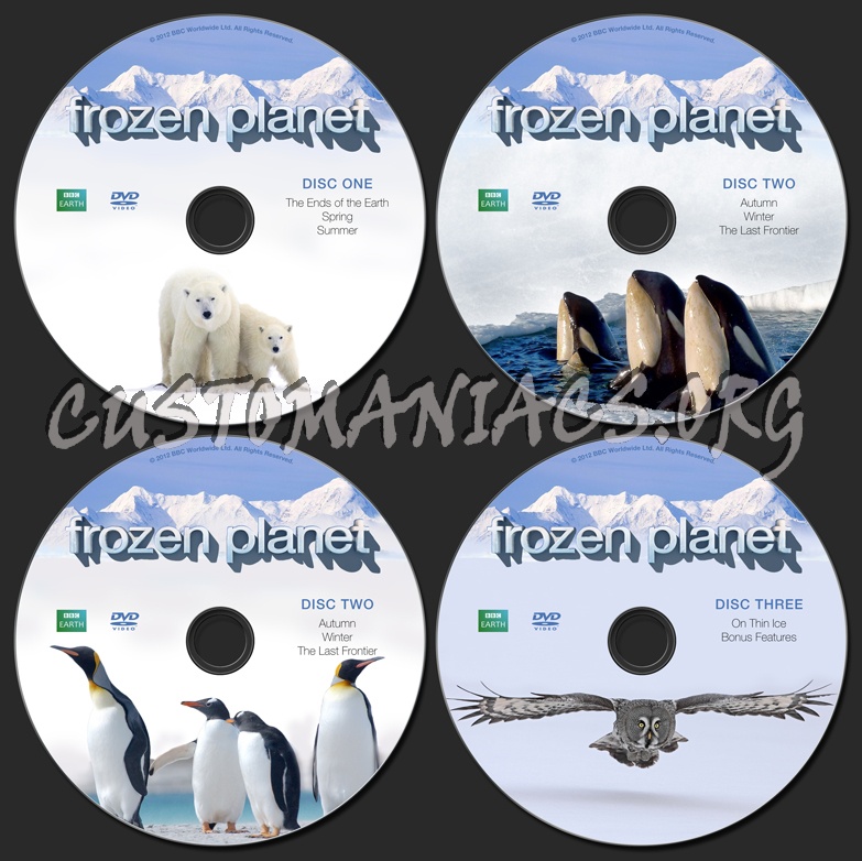 Frozen Planet dvd label