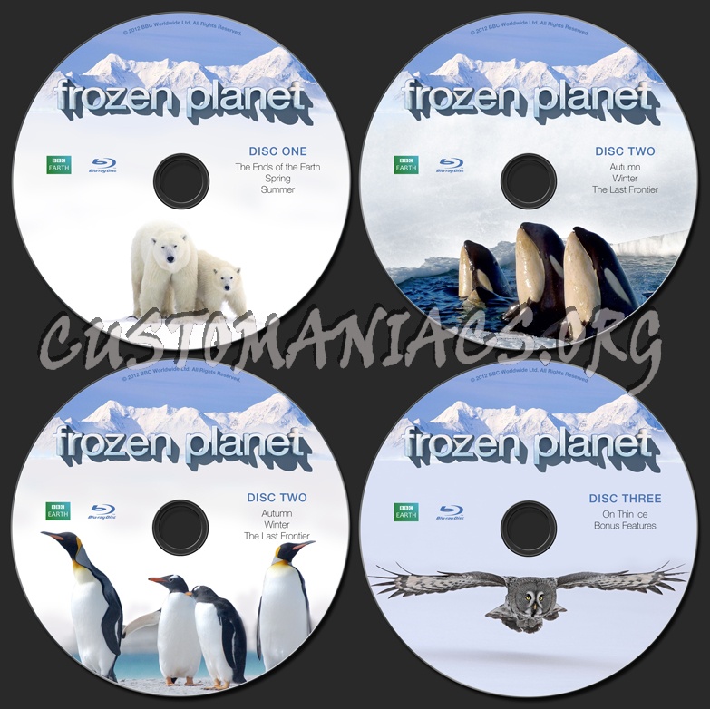 Frozen Planet blu-ray label