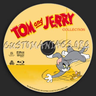 Tom & Jerry Collection dvd label