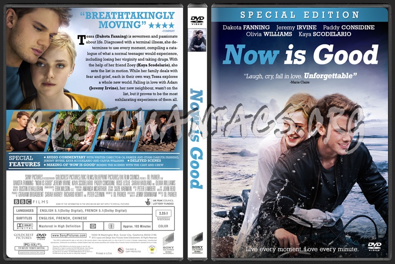 Now Is Good dvd cover