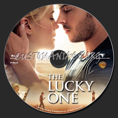 The Lucky One blu-ray label
