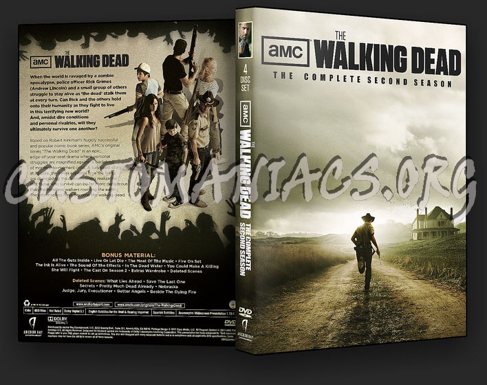 The Walking Dead Season 2 dvd cover