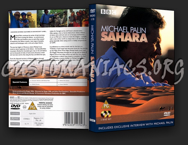 Michael Palin Sahara dvd cover