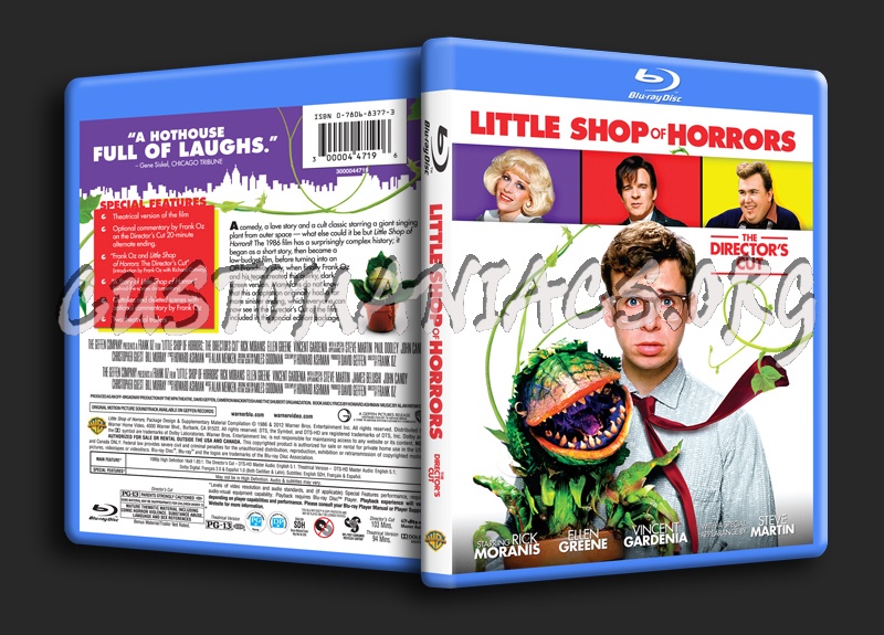 Little Shop of Horrors blu-ray cover
