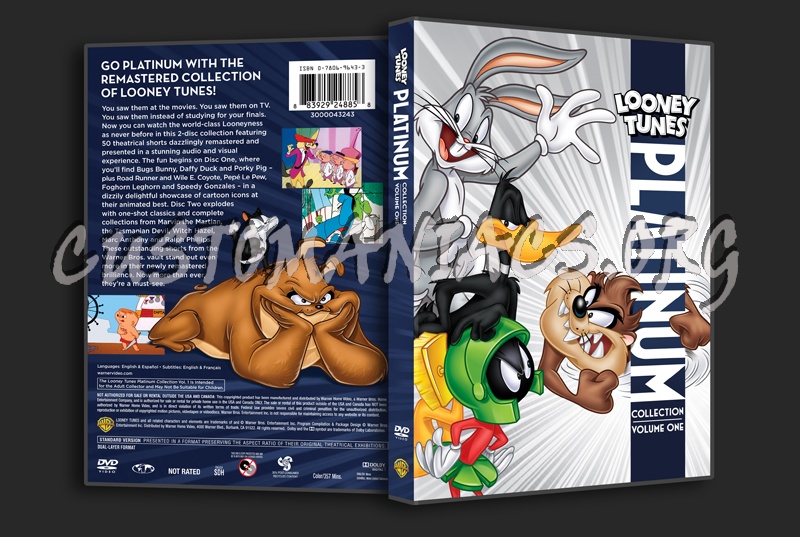 Looney Tunes Platinum Collection Volume 1 dvd cover