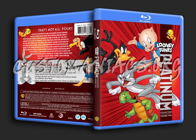 Looney Tunes Platinum Collection Volume 2 blu-ray cover