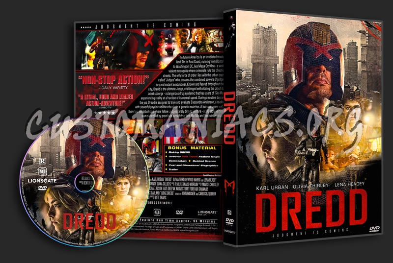 Dredd dvd cover