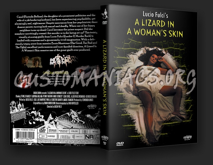 A Lizard in a Woman's Skin dvd cover