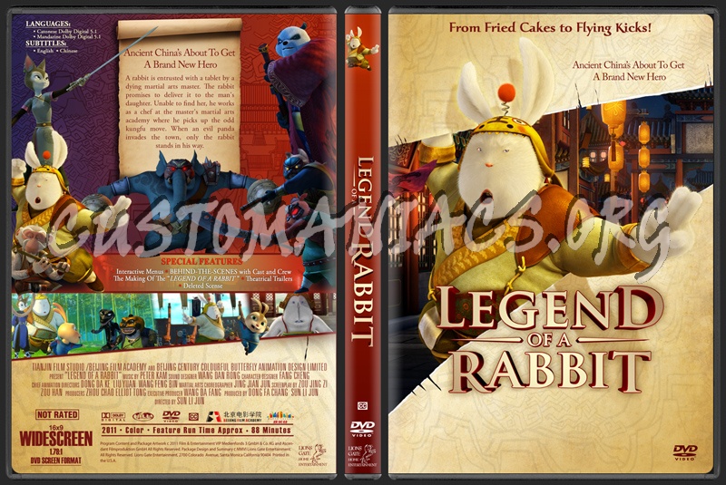 Legend Of A Rabbit dvd cover