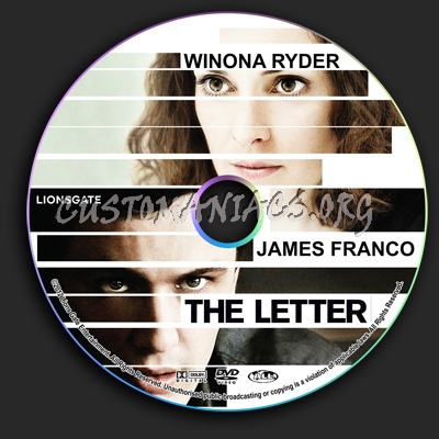 The Letter dvd label