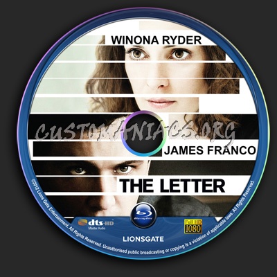 The Letter blu-ray label