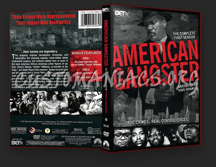 American Gangster Season 1 dvd cover