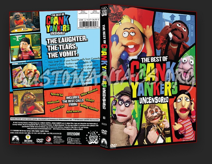 The Best  of Crank Yankers Uncensored dvd cover