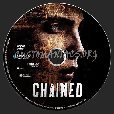 Chained dvd label