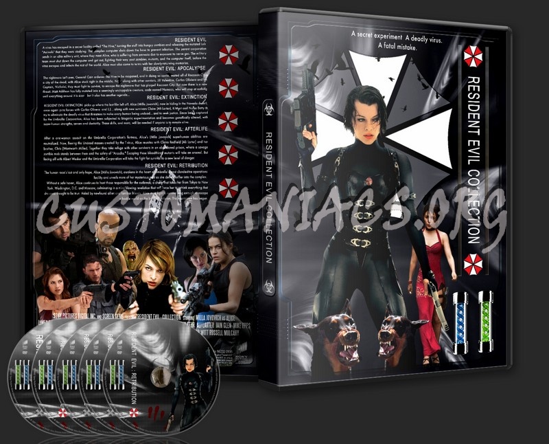 Resident Evil Collection dvd cover