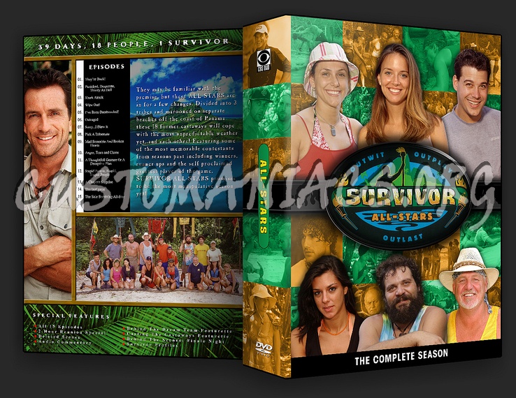 Survivor Collection dvd cover