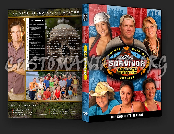 Survivor Collection dvd cover