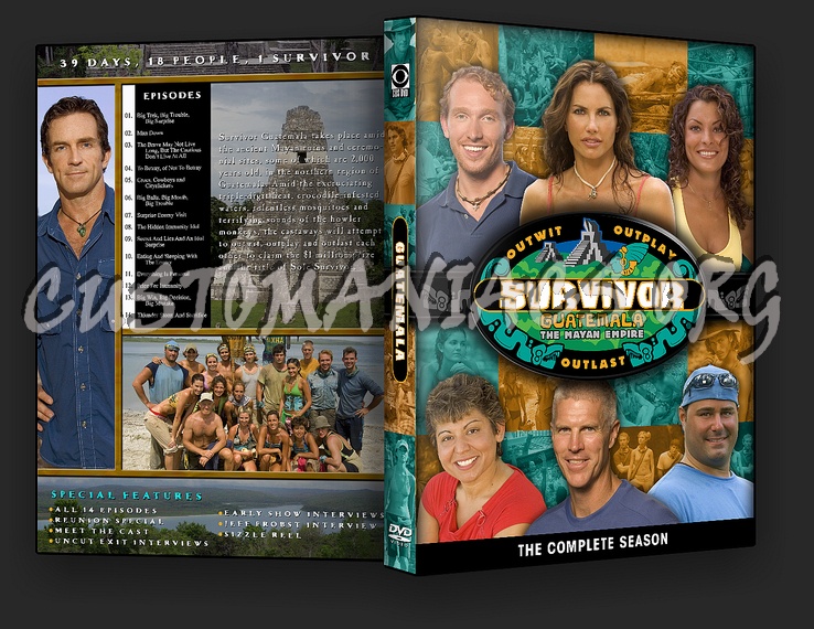 Survivor Collection dvd cover