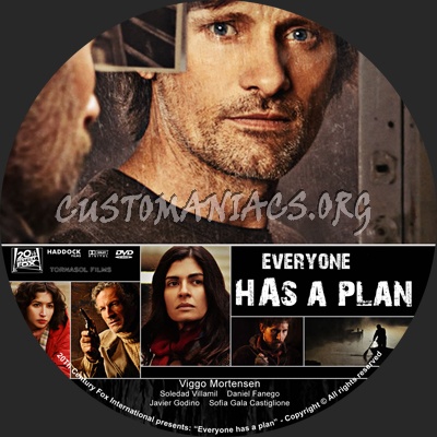 Everyone has a Plan dvd label