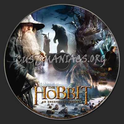 The Hobbit dvd label