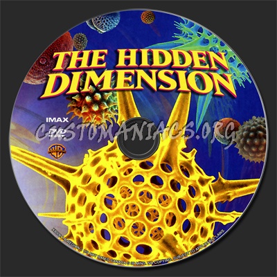 The Hidden Dimension IMAX dvd label