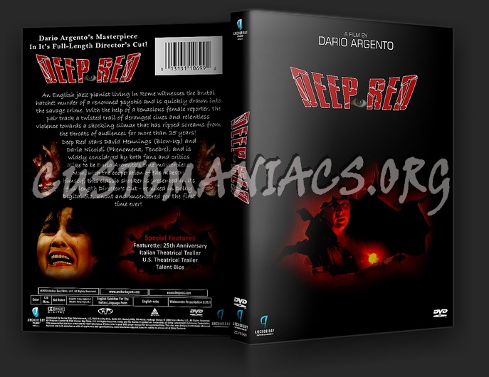 Deep Red dvd cover