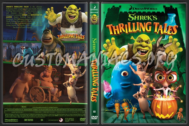 Shrek's Thrilling Tales dvd cover