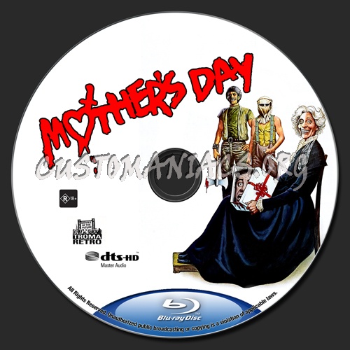 Mother's Day (1980) blu-ray label