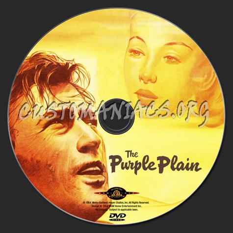 The Purple Plain dvd label