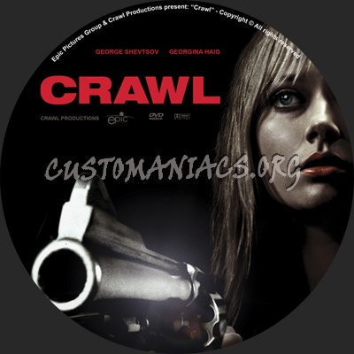 Crawl dvd label