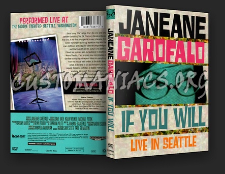 Janeane Garofalo: If You Will: Live in Seattle dvd cover