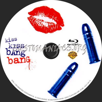 Kiss Kiss Bang Bang blu-ray label