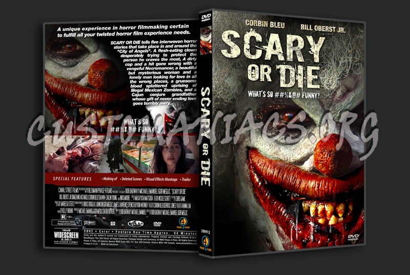 Scary or Die dvd cover