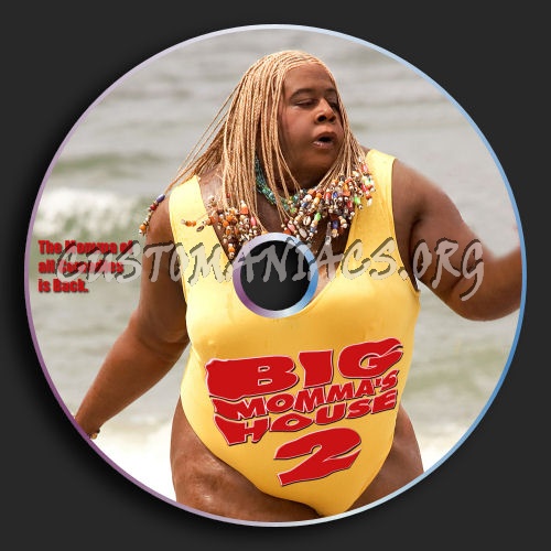 Big Momma's House 2 dvd label