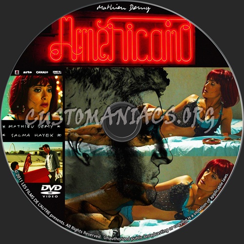 Americano dvd label