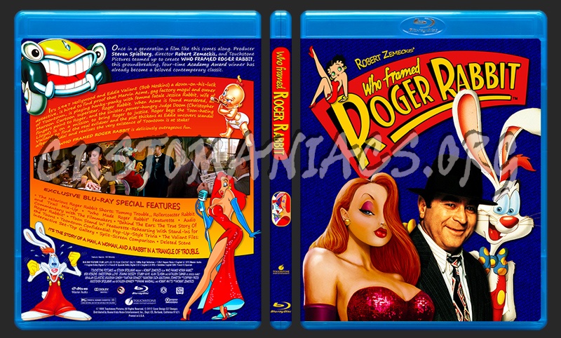 Who Framed Roger Rabbit blu-ray cover