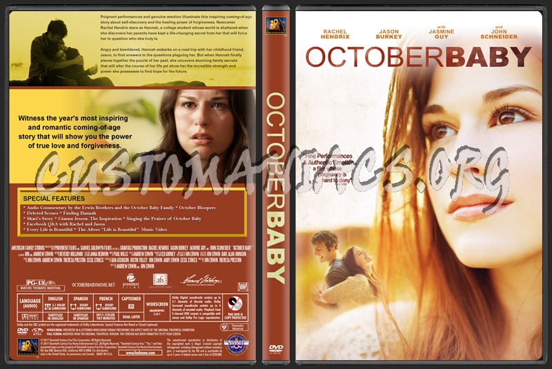 October Baby dvd cover