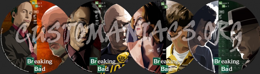 Breaking Bad - Season 3 dvd label